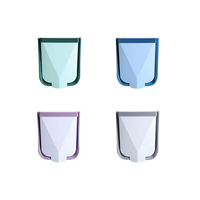 E1670 sotto il lavandino facile da pulire rifiuti alimentari per interni secchio per compostaggio a parete pieghevole cestino da cucina pieghevole bidoni della spazzatura in plastica