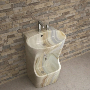 Lavabo Avec <span class=keywords><strong>Lave</strong></span> Pied Lavabo sur pied sur pied islamique moderne Lavabo sur pied Lavabo sur pied pour robinet de salle de bain musulman Wudu - Product Image 4