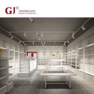 Estantes de exhibición de cosméticos, accesorio de tienda de belleza al por menor, diseño 3D con diseño de tienda de dólares - Product Image 6