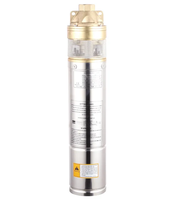3SKM 4SKM système de pompe solaire cc pompe électrique à eau en acier inoxydable submersible puits profond machine de pompage d'eau de mer