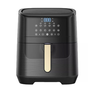 Freidora eléctrica de aire sin aceite, color negro mate, wifi, 1800W, Digital, con cesta antiadherente, 6 y 7 litros - Product Image 4