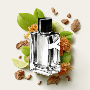 Vente en gros de parfum pour homme Midnight Blue Luxury 100 ml en spray |   Parfum frais boisé sauge et ambre |   Nouveau parfum <span class=keywords><strong>EDP</strong></span> longue tenue 2026, marque privée - Product Image 2