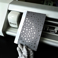 Fonlyu - Protector de Pantalla Mate Anti-Espía de 190*120 mm con Diseño Texturizado, Películas de Hidrogel para Máquina de Corte con Plotter