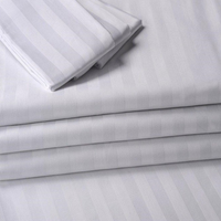Usine en gros coton satin literie tissu 100% coton peigné tissu rouleau