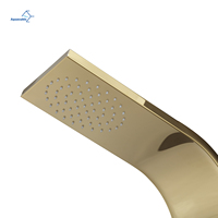 Populaire Bain Douche Ensemble Italy Design Panneau de douche mural en acier inoxydable