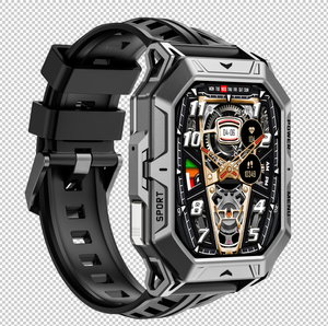 Reloj Inteligente Deportivo DF X1PRO Resistente al Agua para Hombre, Reloj Robusto con Monitoreo de Salud, Batería de Larga Duración, Reloj de Fitness con Llamadas Bluetooth - Product Image 4