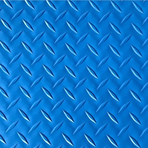 Custom Cut Colorful Diamond Willow Leaf Pattern Anti-Slip Rubber <b>Mat</b> High Voltage Insulation Rubber Sheet - Product Image 1