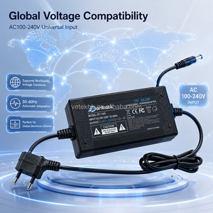 Vetek 12V 5A Power <b>Adapter</b> with DC 5A EU Plug and 3.5mm Output for 12V 5A Electronic Products - Product Image 4