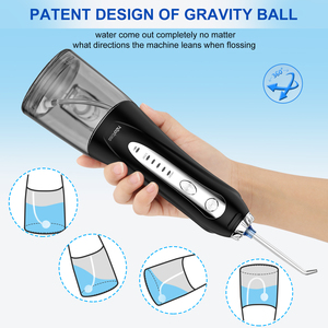 H2ofloss Irrigateur buccal <span class=keywords><strong>dentaire</strong></span> portable populaire Nettoyeur de dents <span class=keywords><strong>Jet</strong></span> <span class=keywords><strong>d</strong></span>'<span class=keywords><strong>eau</strong></span> Réservoir <span class=keywords><strong>d</strong></span>'<span class=keywords><strong>eau</strong></span> de 300 ml Rechargeable par USB Brosse à <span class=keywords><strong>eau</strong></span> - Product Image 4