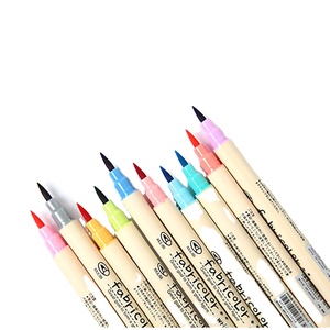 <span class=keywords><strong>Set</strong></span> di Pennarelli Colorati Fabricolor con Punta Morbida per Calligrafia - Product Image 1