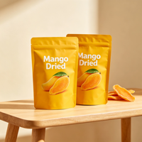 Custom Printed Plastic Matte Finish Moisture Proof Stand Pouch Clear Window for Mixed Nuts Snack Food Packaging OEM ODM Supplier