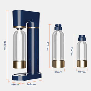 Machine à soda professionnelle avec bouteille de 1L, écologique, pour boissons gazeuses au CO2, nouveau design, pour la maison - Product Image 1