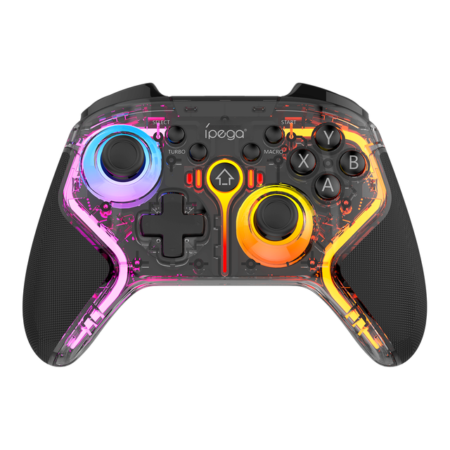 For Wireless Gamepad for for PC IOS/Android-Dual Motor Vibration Hall Rocker Game Player PG-9666