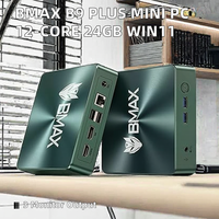 Vente en gros et dropshipping - Nouveau mini PC BMAX B9 Plus - 12 cœurs Intel Core I5-1250P - 24 Go de DDR5 - SSD 512 Go - Prise EU/US - 3 moniteurs
