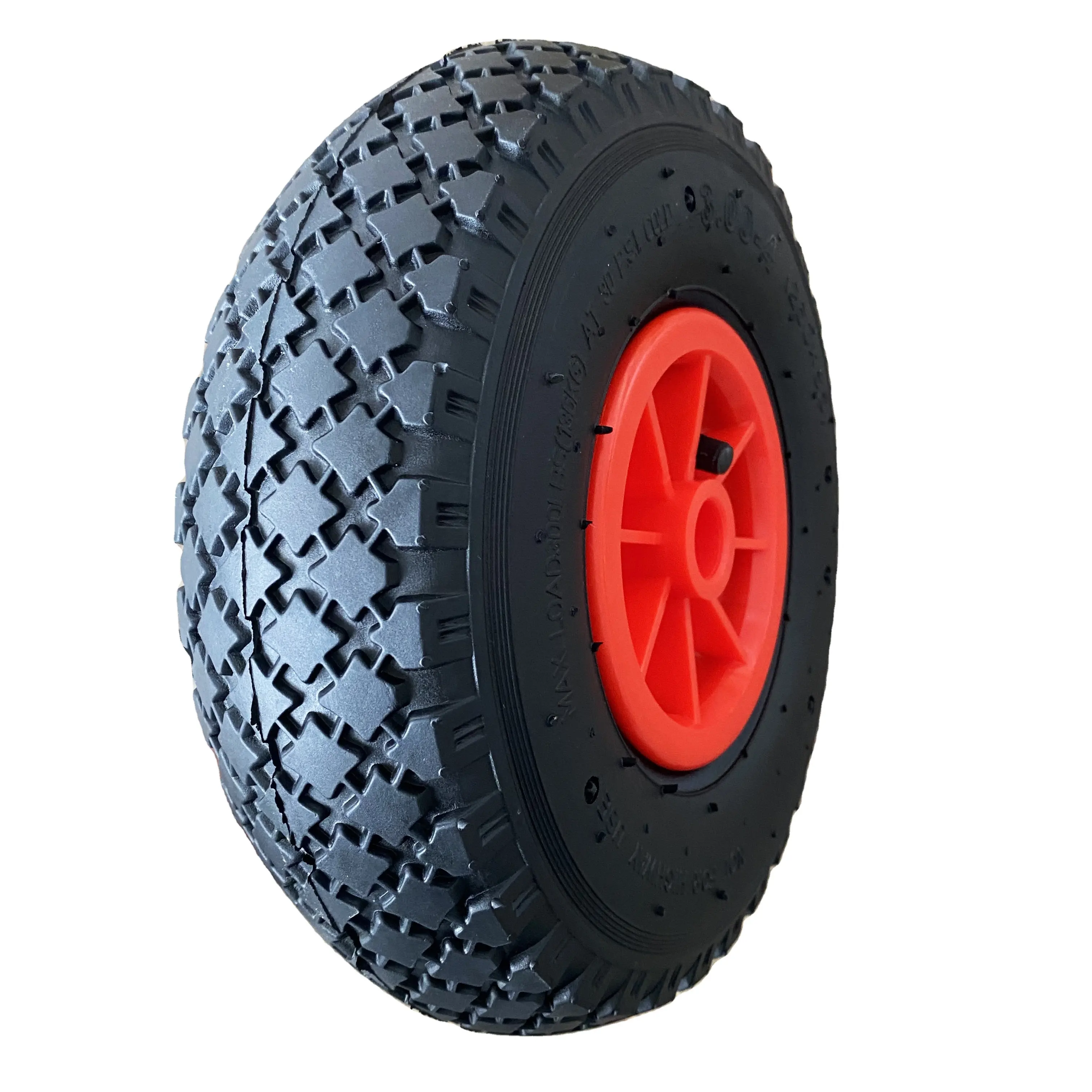 260x85 3.00-4 Pneumatic Air Rubber Wheel Inflatable Tire for Hand Truck
