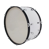 16/18/20/22/24/26/28 Inch Percussion Instrument Drum Music Marching Bass Drum With Strap and Drum Sticks