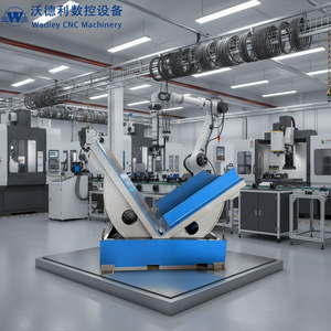 Máquina Desbobinadora Manual Personalizada WADLEY 5T 10T para Bobinas de Hierro, Volteador de 90 Grados, 4kW, 15m/min, 1 Año de Garantía - Product Image 1