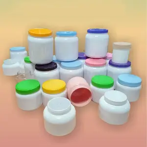 Factory Manufacture 400g 680g 1kg Empty Milk Powder Jar Food Grade Protein Powder Packaging Pet Plastic Jars With Lids