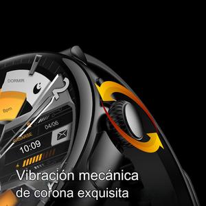 Smartwatch Para Mujer Reloj Inteligente Deportivo Pantalla amoled de 1,43 Mujere Hombre Deportivo Llamada Color De <span class=keywords><strong>La</strong></span> Correa oro - Product Image 2