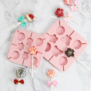 Moule de cuisson de gâteaux en silicone, pour faire soi-même, des bonbons et des sucettes, maison, chocolat, glace, vente en gros - Product Image 1