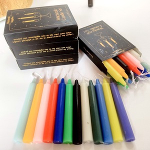 40 Bougies Magiques Colorées à Longue Tige Sans Fumée – Vente en Gros pour Dîners Romantiques et Décoration de Fêtes à la Lumière des Bougies - Product Image 6