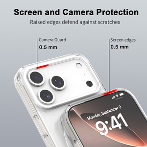 La meilleure coque de téléphone économique avec des fonctionnalités haut de gamme Coque de téléphone transparente en cristal - Product Image 4