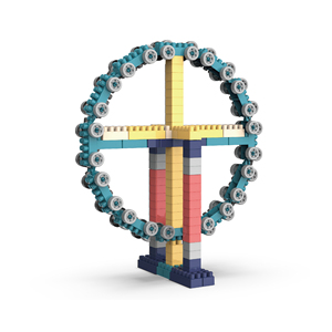 Bán trực tiếp từ nhà máy 450 mảnh đồ chơi lắp ráp mô hình giáo dục <span class=keywords><strong>DIY</strong></span> bằng khối xây dựng cứng dành cho trẻ từ 2-4 tuổi và 5-7 tuổi hiện đại - Product Image 5