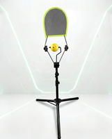 Machine à balles de pickleball portable, durable, facilement pliable, sans électronique, aides d'entraînement au lancer, lanceur intelligent
