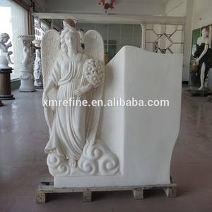 Низкая цена, украшение, ангел, мраморный гранит, памятник, покупатель xiamen - Product Image 3