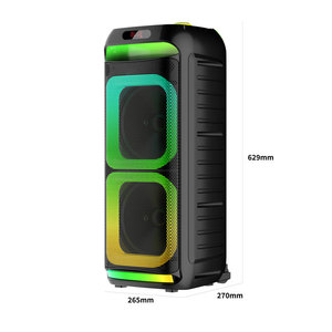 Altavoz Inteligente Portátil ABS-8203, Alta Potencia, Bajos Profundos, Audio para Exteriores, Tarjeta TF, <span class=keywords><strong>Radio</strong></span>, Altavoz Portátil para el Hogar, LED RGB para 5.0 - Product Image 2