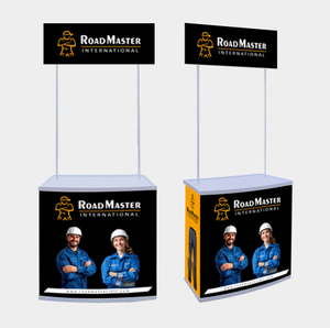 Table de promotion d'équipement d'<span class=keywords><strong>exposition</strong></span> en plein air de <span class=keywords><strong>Paris</strong></span> Sports PP/ABS pour comptoir alimentaire pour salons professionnels et événements - Product Image 6