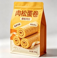 Sacs à collation étanches en PE à huit soudures, grande quantité, fermeture éclair facile à déchirer, impression sérigraphique, finition brillante/mate - Vente en gros