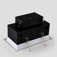 Plafonnier LED encastré rectangulaire moderne en aluminium Boyid 10W 20W 30W AC85-240V 2700K Ra80 pour bureau, garantie 2 ans