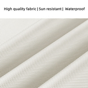 Tente de glamping de luxe haut de gamme en forme de coquille, résistante au vent et à l'eau, avec porte vitrée et double paroi pour usage extérieur - Product Image 4