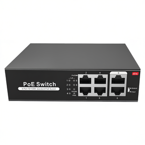 PoE <b>Switch</b> 6 <b>Port</b> 10/100M Standard PoE With Af At Support For Network Devices - Product Image 3