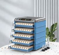 Incubateur domestique de petite et moyenne taille, incubateur entièrement automatique pour poulets et poussins, incubateur d'œufs intelligent