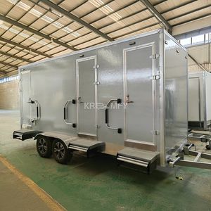 Remolques de Baño Móviles de Lujo Fabricados en China 2025, Remolques Portátiles con Duchas y Baños en Venta - Product Image 5