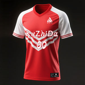 بيع بالجملة طقم للرجال والكبار قمصان موحدة فارغة للرياضات الصيفية - Product Image 1