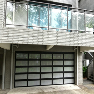 Villa moderne <span class=keywords><strong>motorisée</strong></span> avec structure en acier fini, protection contre les intempéries, écran en fibre de verre/verre organique/verre trempé, <span class=keywords><strong>garage</strong></span> sectionnel - Product Image 3