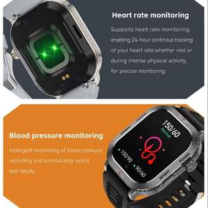 ZW66 Smart Watch 2.01-Inch Square Screen Waterproof Heart Rate Blood Pressure 100+ Sports Modes Android IOS Smart Watch - Product Image 4