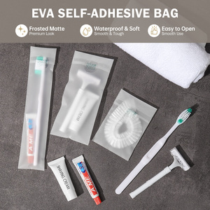 Kit d'articles de toilette jetables pour hôtel, le plus populaire, comprenant un kit de toilette miniature, un kit dentaire doux et des chaussons d'hôtel et de voyage - Product Image 2