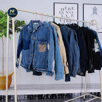 Grosir Jaket Denim Wanita Bekas - Harga Murah Volume Besar - Best Seller Live Streaming Pasar Malam 45kg