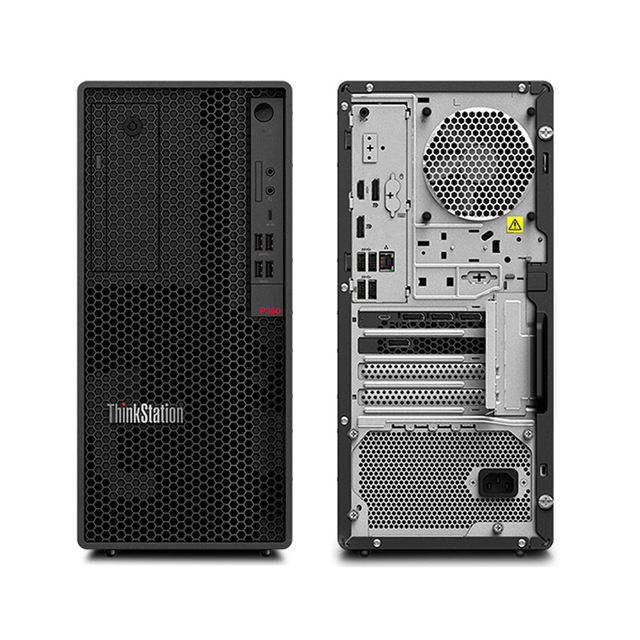 ThinkStation P360 Tower Workstation PC CPU I9-12900 128G DDR5 Memory 2TB Hard Disk  A4500 20GB Graphics Card Desktop Computer