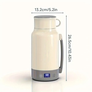 <b>Kettle</b> Travel-Size 1.0L Stainless Steel 800W 110V US Standards Smart Temperature Control Automatic Shut-off Insulation - Product Image 4