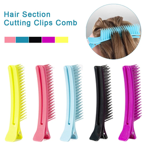 Pinces à cheveux extra longs-Pinces à bec de canard professionnelles pour la coloration des cheveux de salon et la coiffure permanente - Product Image 3