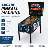 Игровой автомат-пинбол с монетоприемником, 49-дюймовый 4K Ultra HD, виртуальный, в стиле ретро-аркады