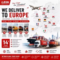 Tarifas Competitivas de Envío Marítimo LCL con Servicio Puerta a Puerta e IVA Incluido, Agente de Envío de China a Alemania, Francia, Italia, España