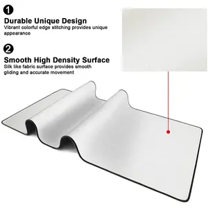 Factory Wholesale Blank White Mouse Pad Mat Sublimation Customized Extra Large XXL Mouse Pad Desk Pad For Office Home