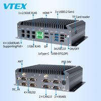 Computadora de IA de Borde con Respuesta Rápida, 6 Tops NPU Rockchip RK3588, RAM LPDDR4X, WiFi 6, DP, CAN, Puertos USB 3.2, POE, Pantalla de 8K