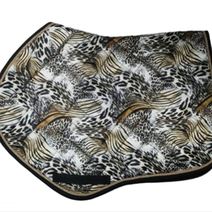 Vente en gros de coussinets de selle équestres polyvalents personnalisés pour usage quotidien coque en cuir doublure en polaire pour la protection de l'équitation - Product Image 1